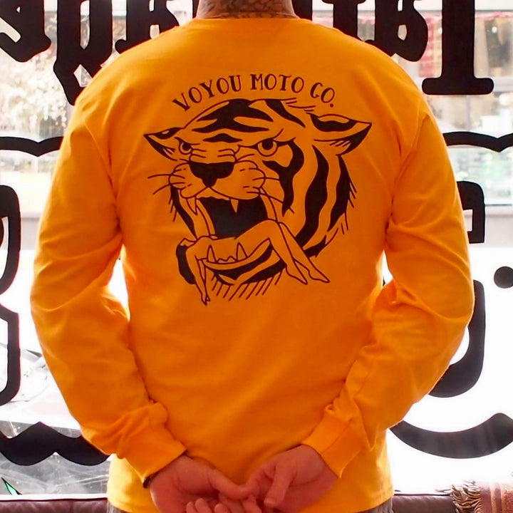 MANCHES LONGUES VOYOU TIGER MOTO CO.
